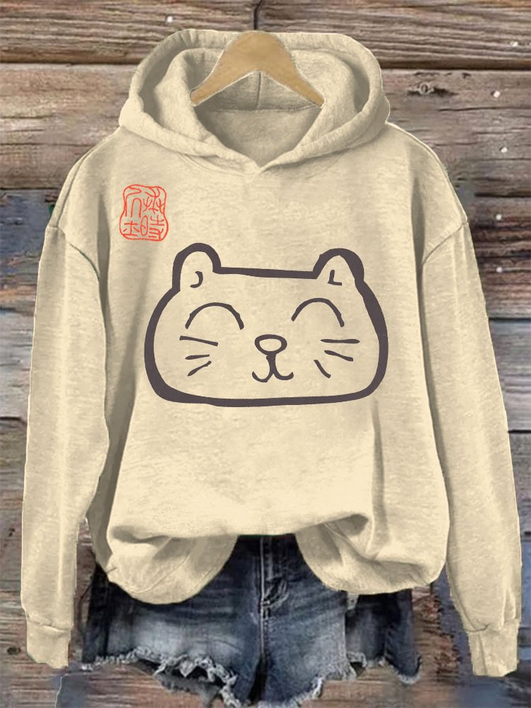 3D Digital-printed Sweatshirt For Women Loose-fitting Casual Pullover